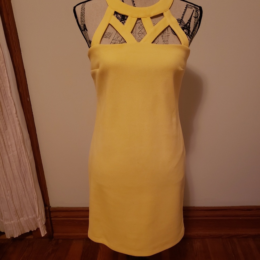 INC Yellow Dress